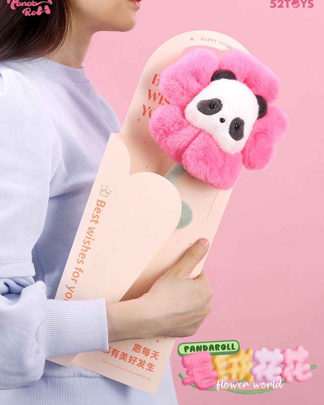 PANDA ROLL Flower World Series