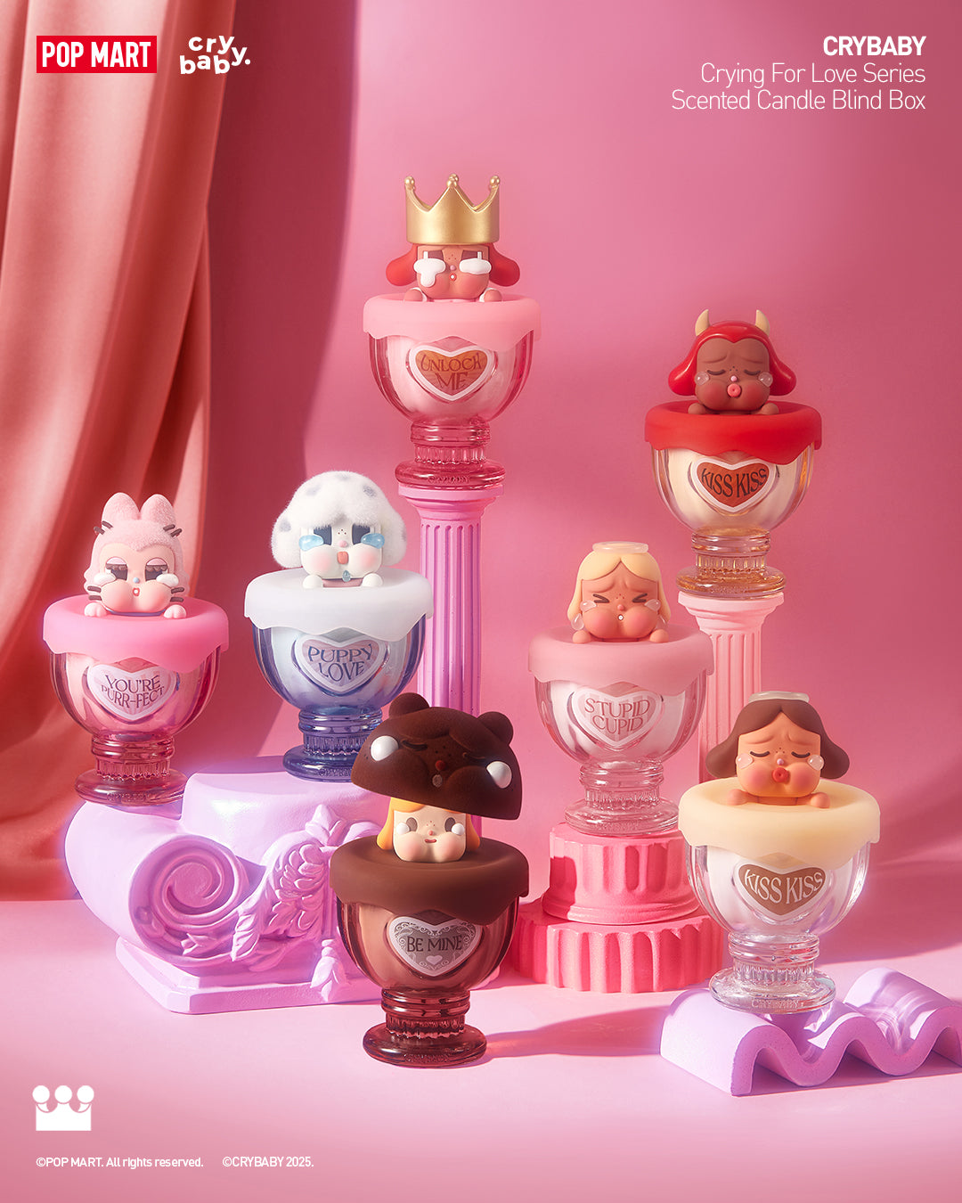 CRYBABY Crying For Love Series - Scented Candle Blind Box