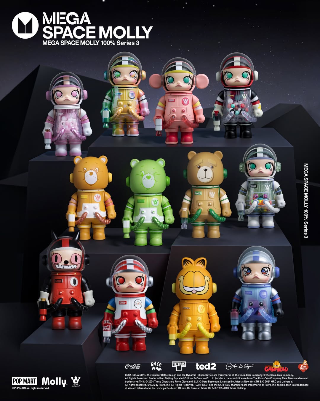 MEGA SPACE MOLLY 100% Series 3