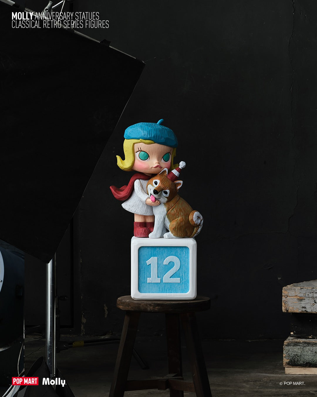 MOLLY Anniversary Statues Classical Retro 1 Series Figures