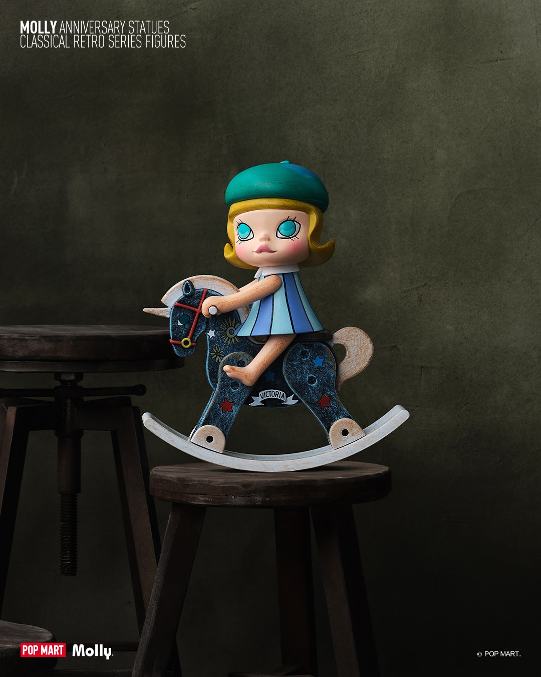MOLLY Anniversary Statues Classical Retro 1 Series Figures