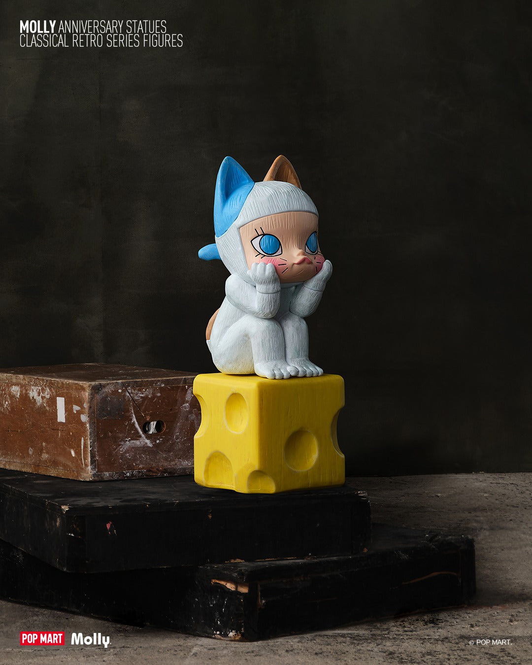 MOLLY Anniversary Statues Classical Retro 1 Series Figures