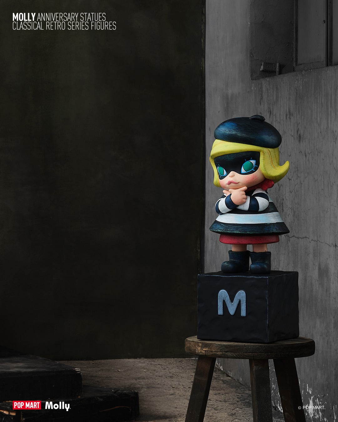 MOLLY Anniversary Statues Classical Retro 1 Series Figures