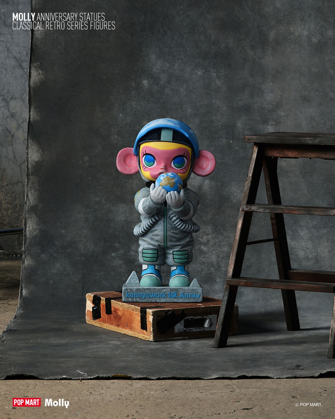 MOLLY Anniversary Statues Classical Retro 1 Series Figures