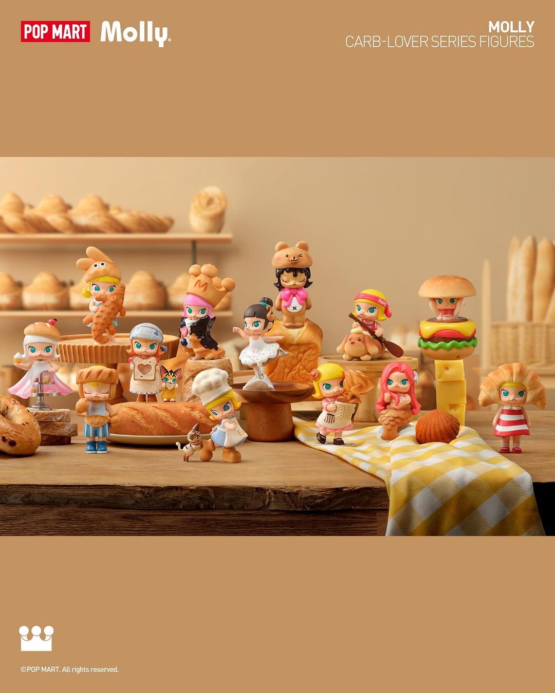 MOLLY Carb-Lover Series Figures