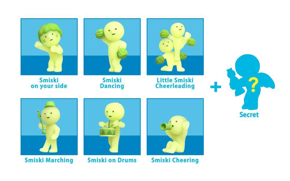 Smiski Cheering Man Series