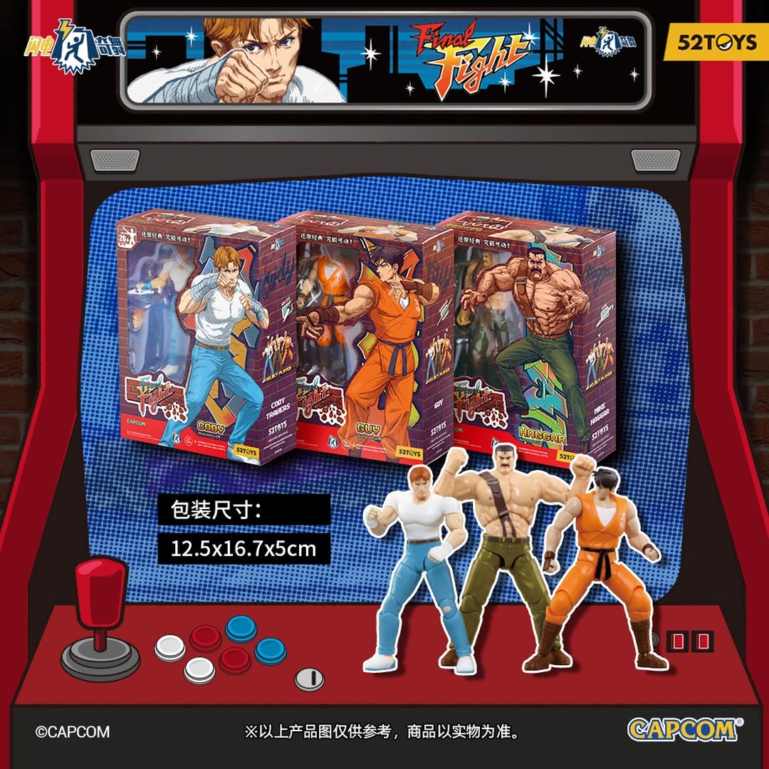 52TOYS FIGLITE Final Fight Series