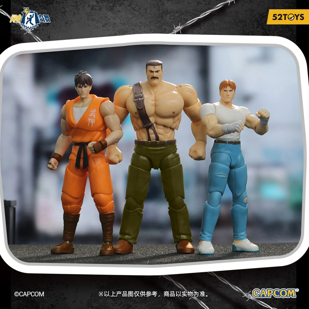 52TOYS FIGLITE Final Fight Series