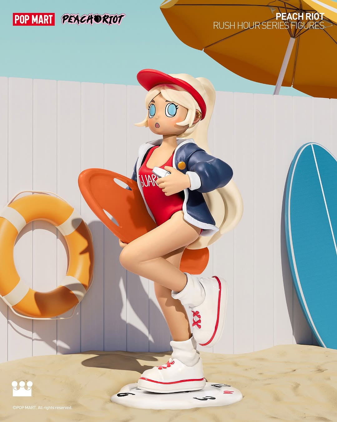 Peach Riot Rush Hour Series Figures