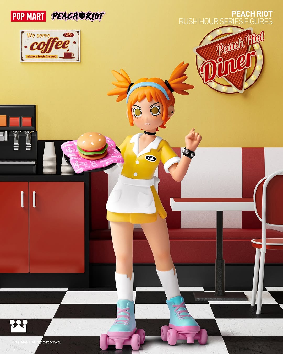 Peach Riot Rush Hour Series Figures