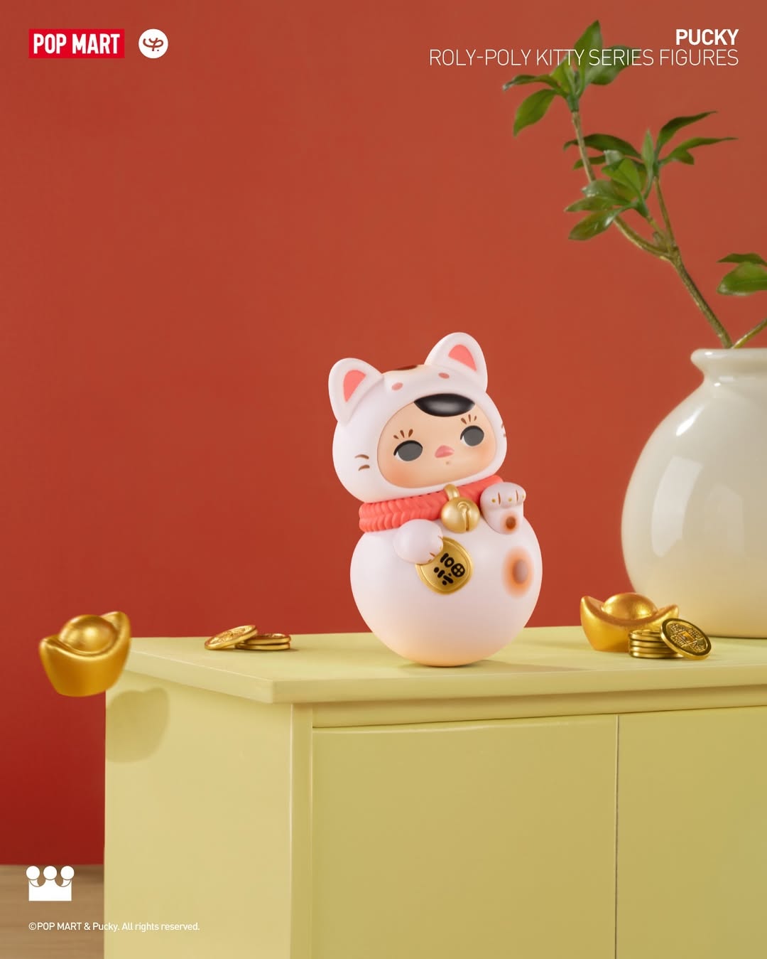 PUCKY Roly-Poly Kitty Series Figures