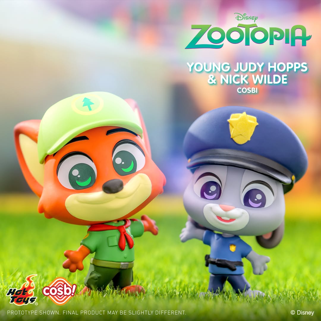 Hot Toys x COSBI Zootopia 2 Mini Blind Box Series