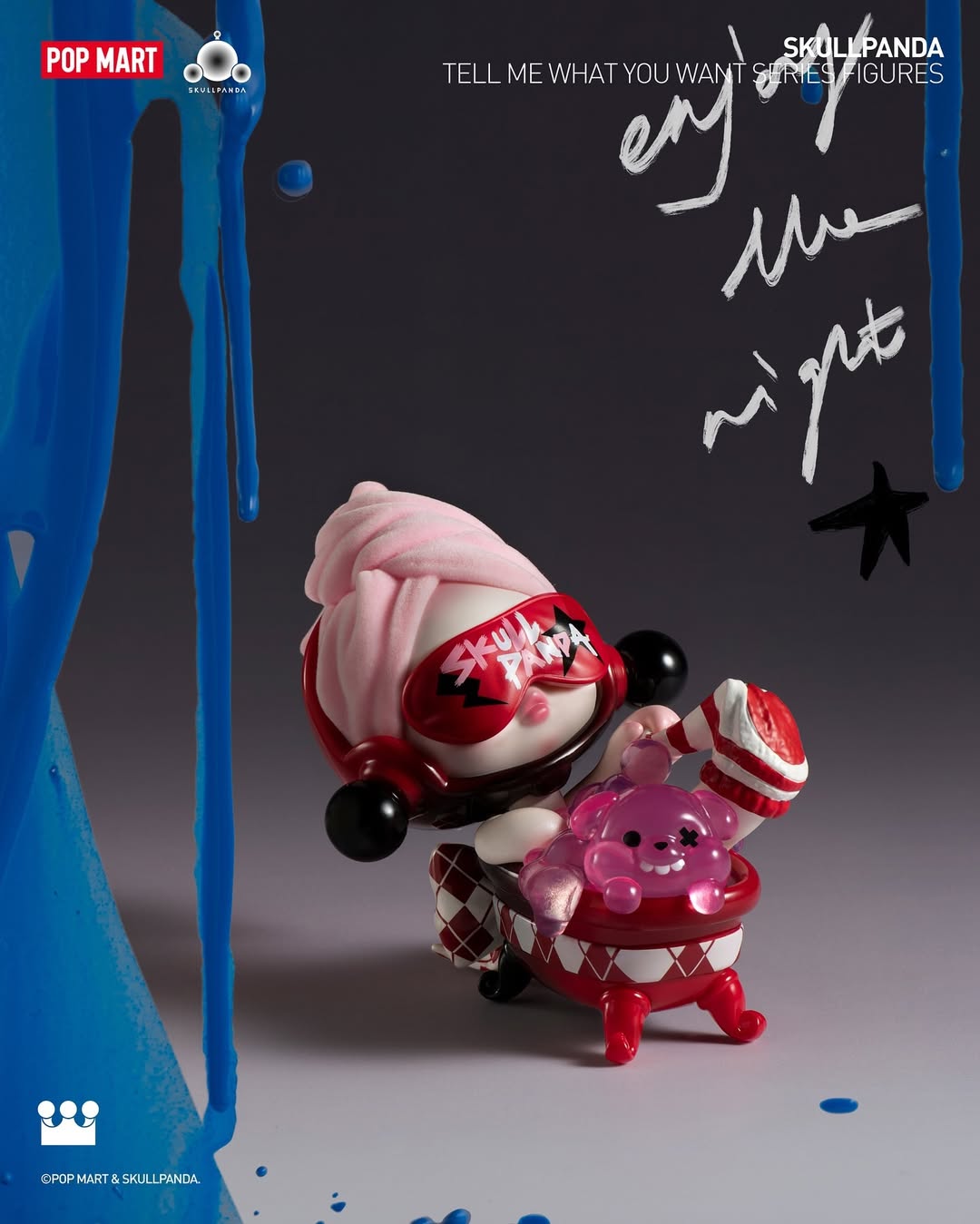 SKULLPANDA Tell Me What You Want Series Figures