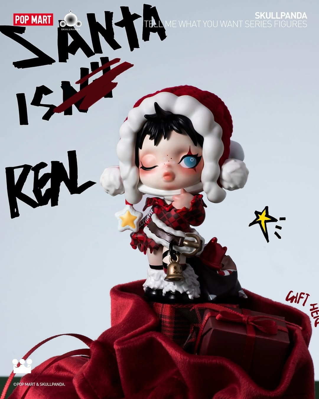 SKULLPANDA Tell Me What You Want Series Figures