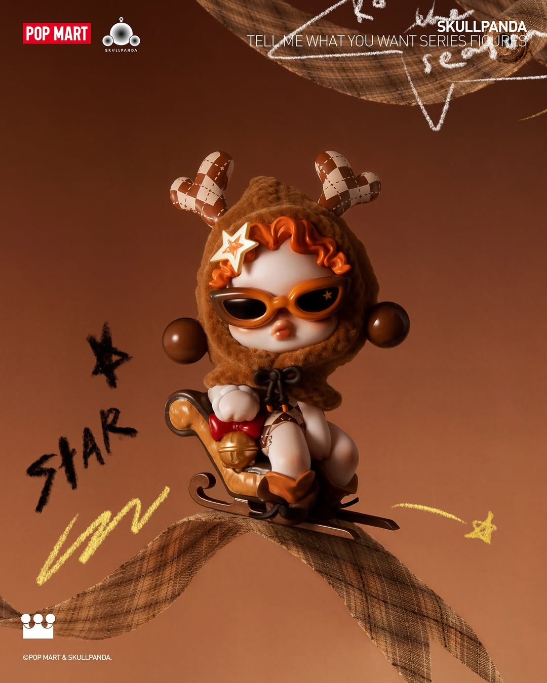 SKULLPANDA Tell Me What You Want Series Figures