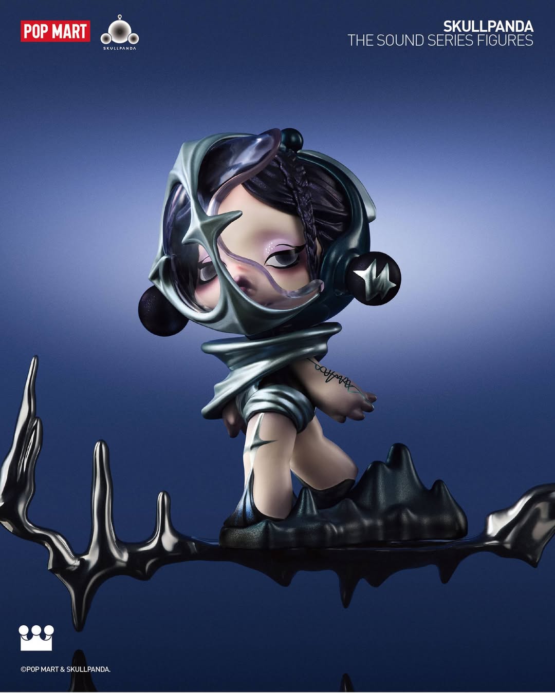 SKULLPANDA The Sound Series Figures