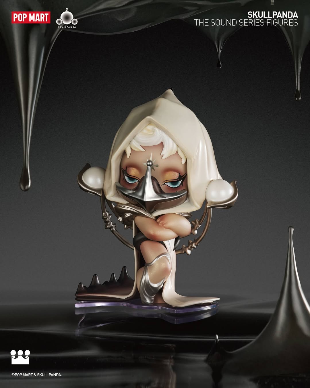 SKULLPANDA The Sound Series Figures