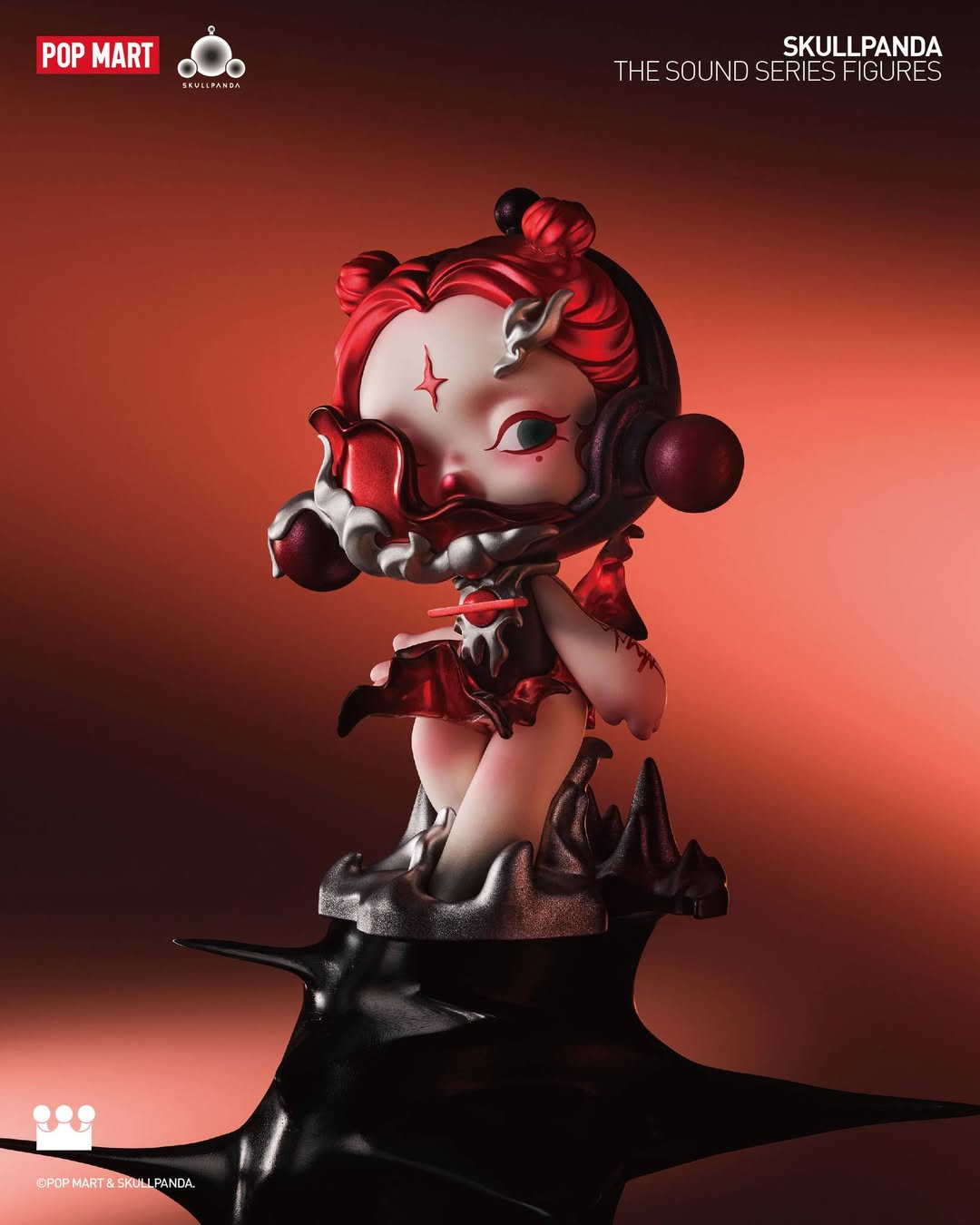 SKULLPANDA The Sound Series Figures