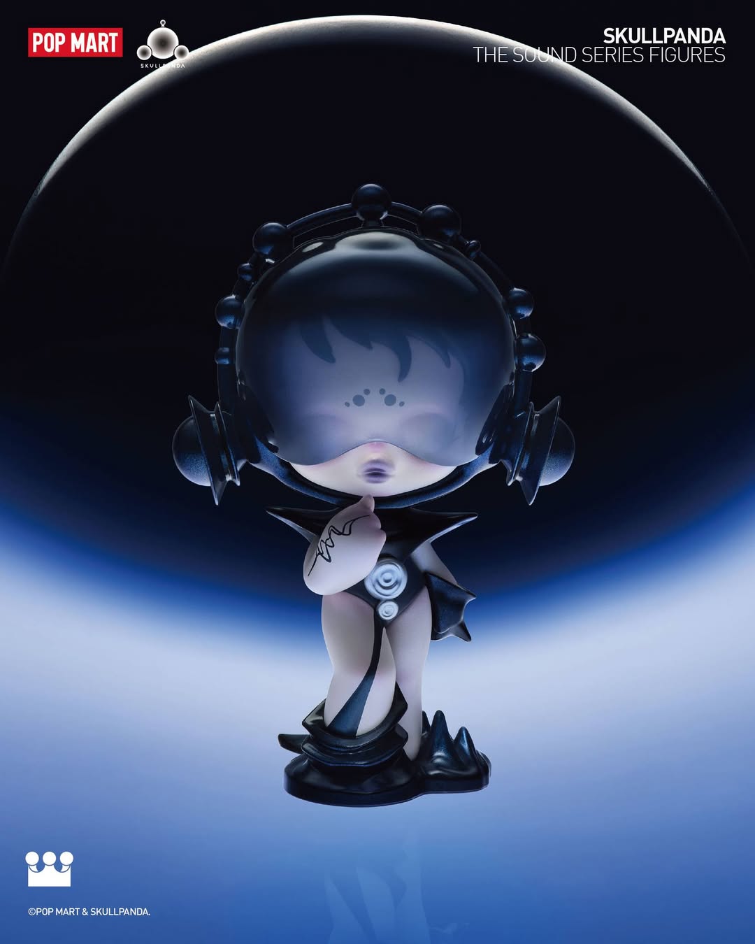 SKULLPANDA The Sound Series Figures