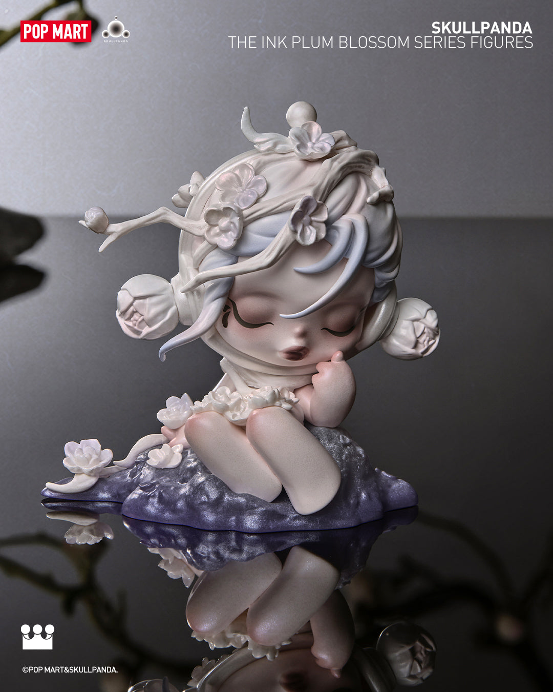 SKULLPANDA The Ink Plum Blossom Series Figures