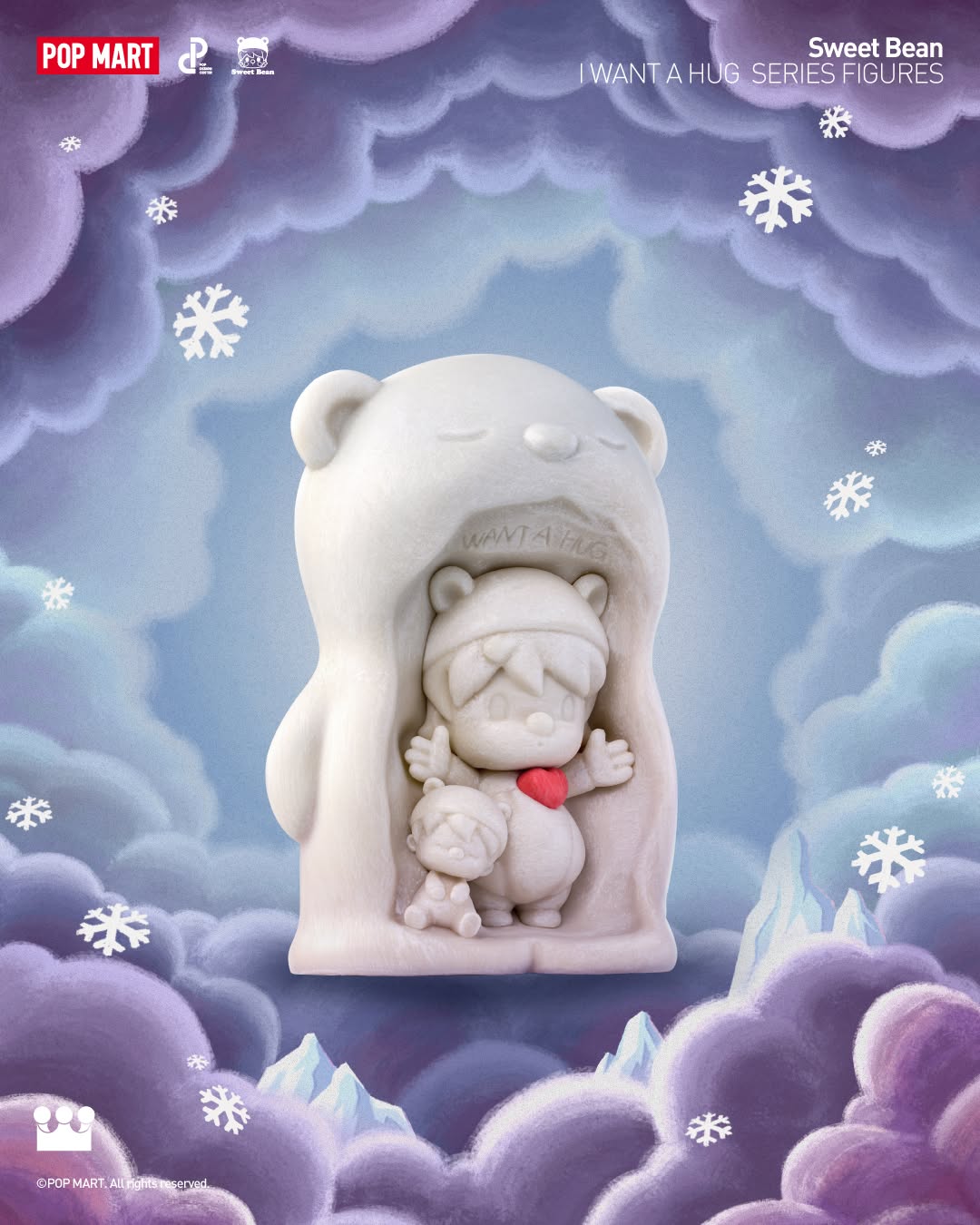 Sweet Bean I Want a Hug Series Figures