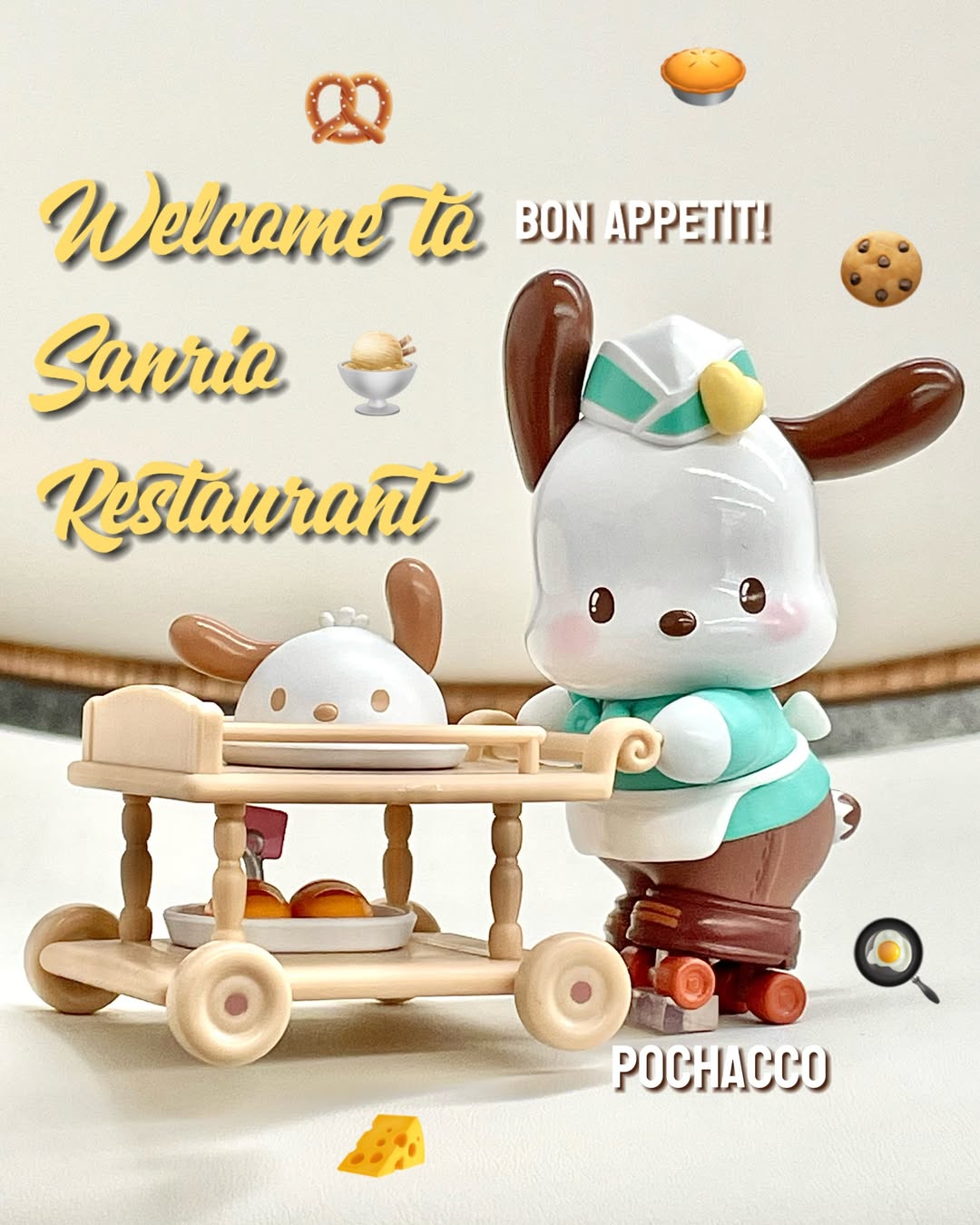Sanrio Characters Rollers Skating Restaurant Blind Box Series