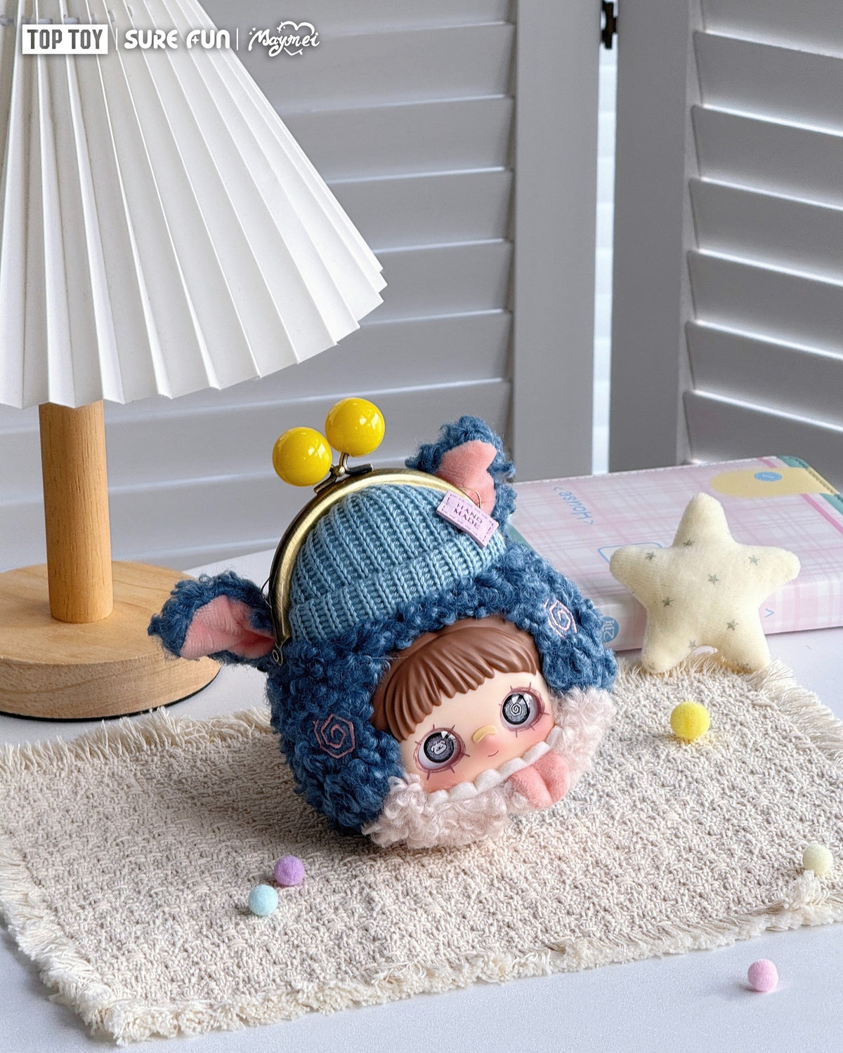 Maymei Cute Pet Little Pocket Series Plush Pendant Blind Box