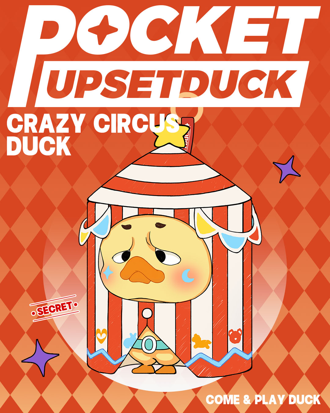 Upset Duck Crazy Circus Blind Box Series