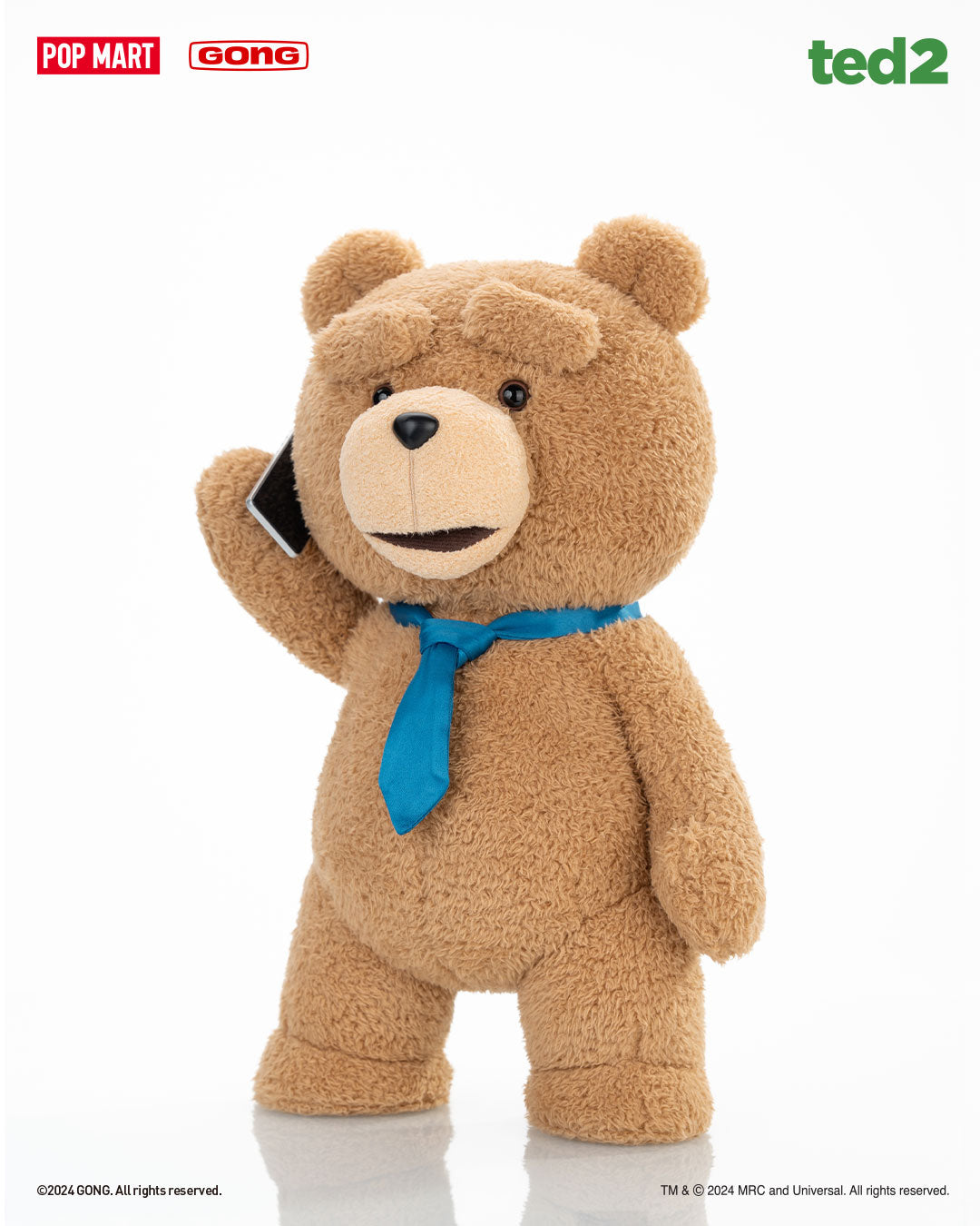 POP MART TED2 Teddy Bear Plush Doll