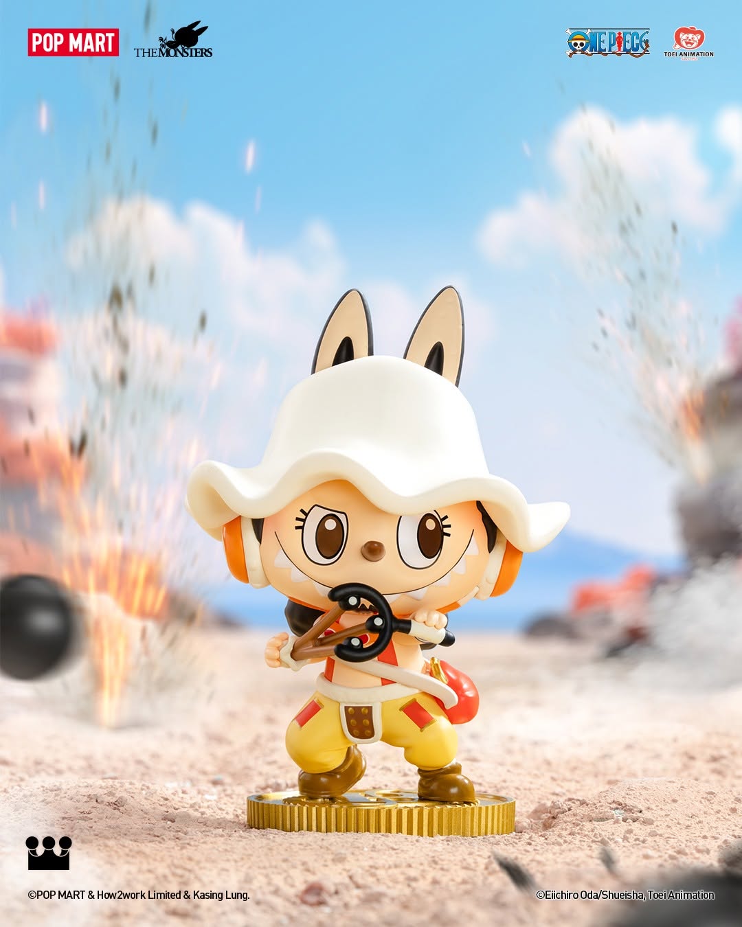 THE MONSTERS X ONE PIECE Blind Box Series