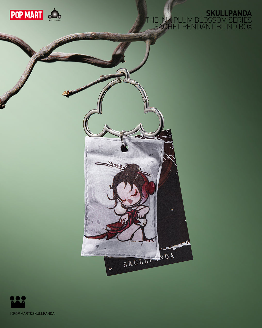 SKULLPANDA The Ink Plum Blossom Series - Sachet Pendant Blind Boxes