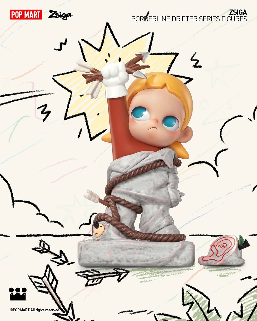 Zsiga Borderline Drifter Series Figures