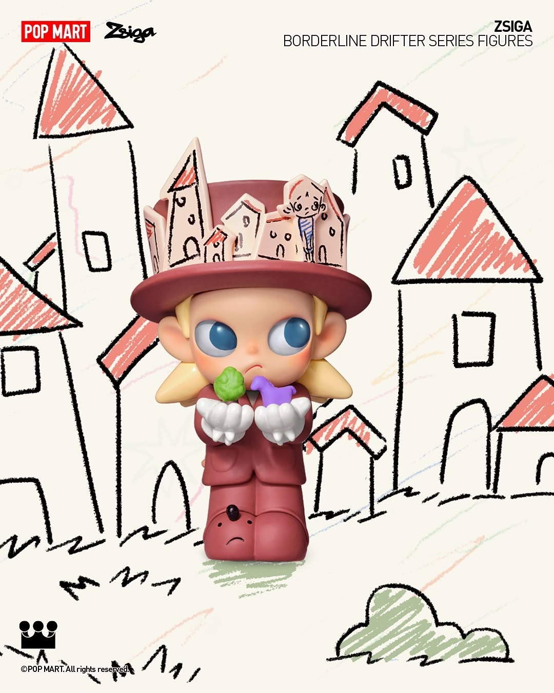 Zsiga Borderline Drifter Series Figures