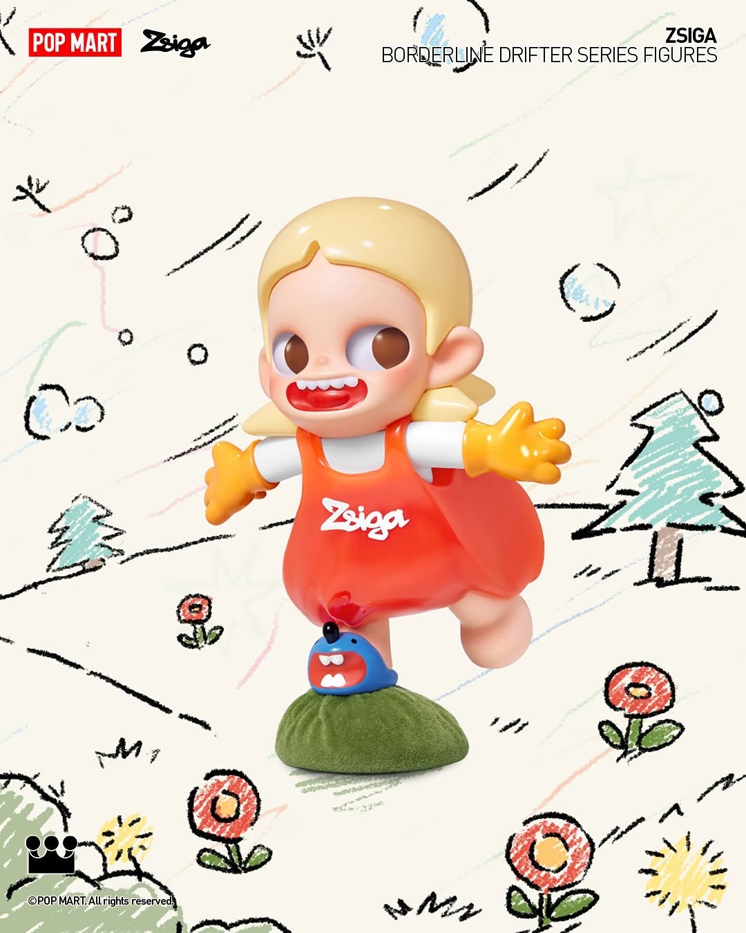 Zsiga Borderline Drifter Series Figures