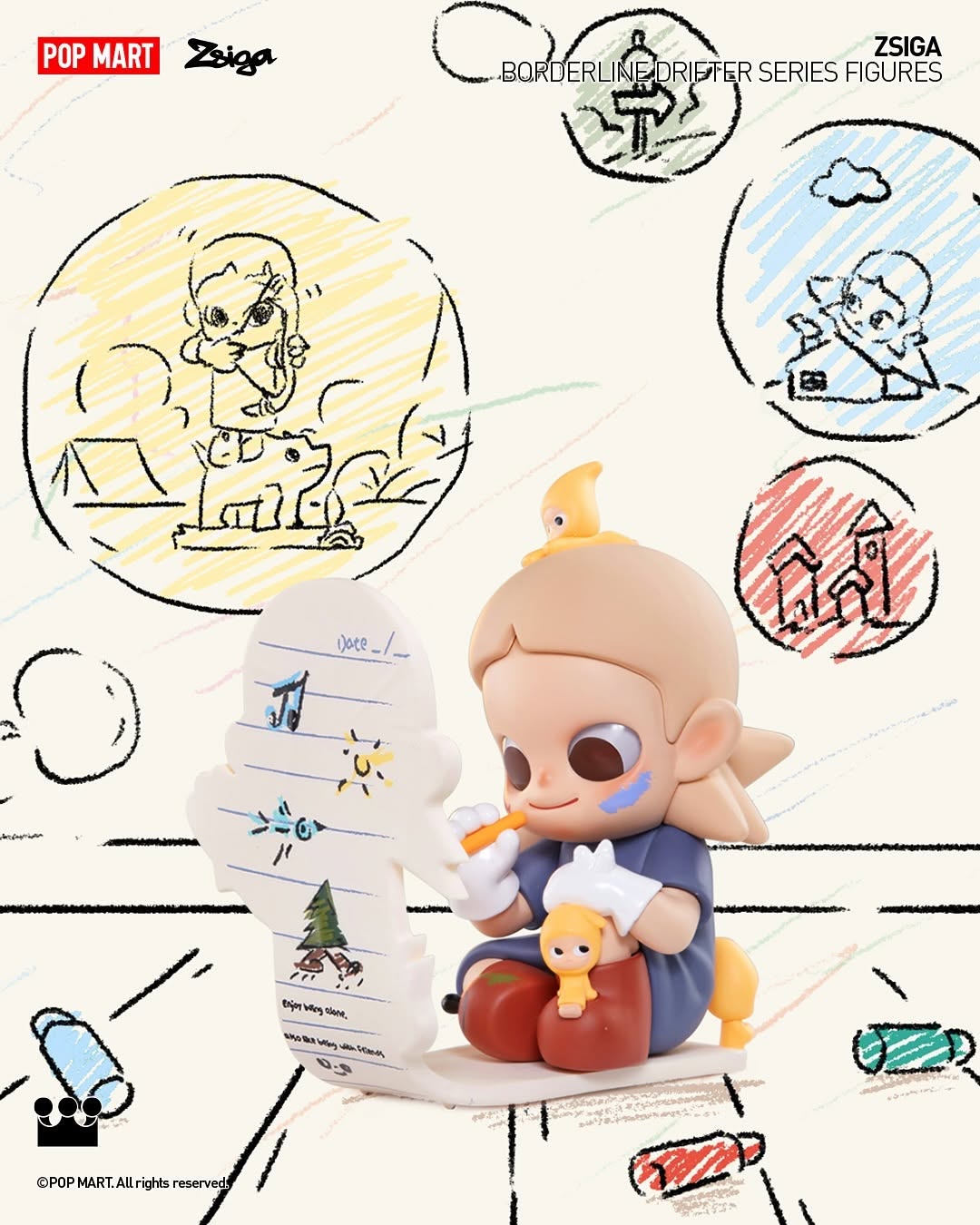 Zsiga Borderline Drifter Series Figures