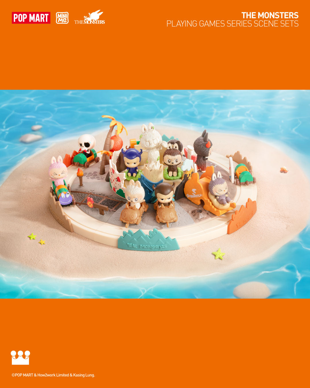 The Monsters Playing Games Series