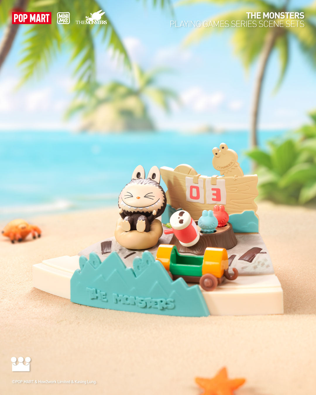 The Monsters Playing Games Series