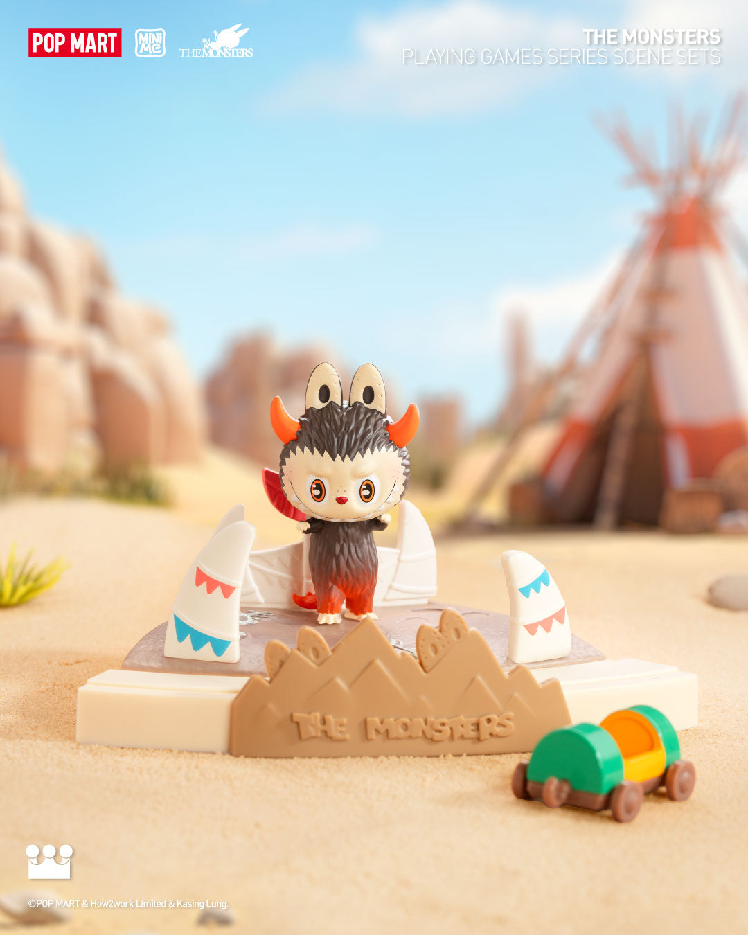 The Monsters Playing Games Series