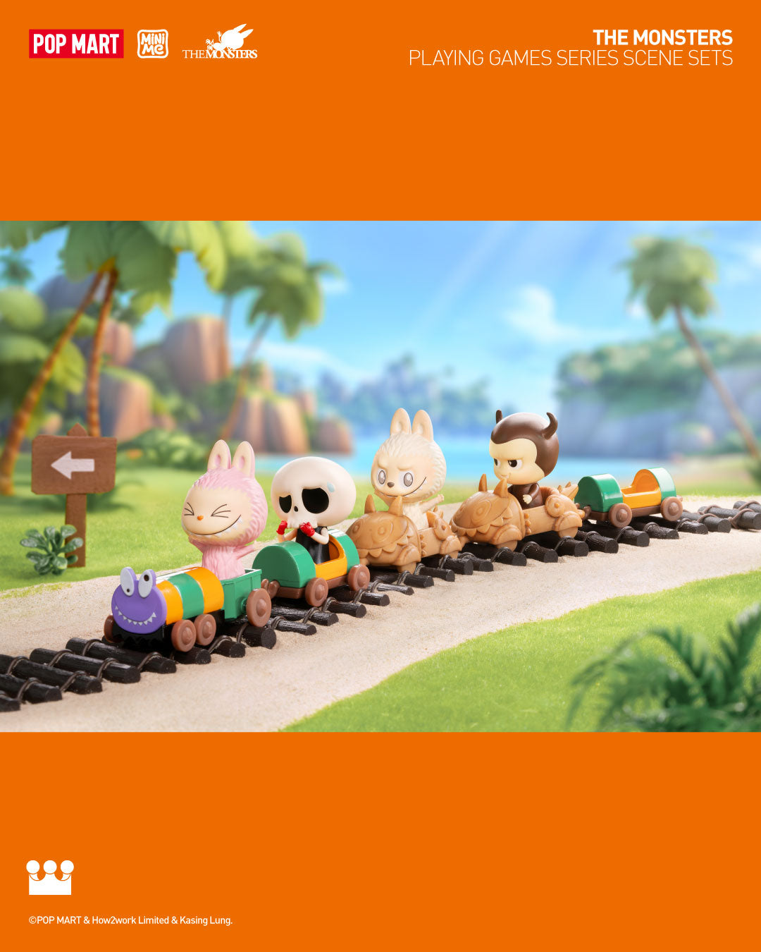 The Monsters Playing Games Series