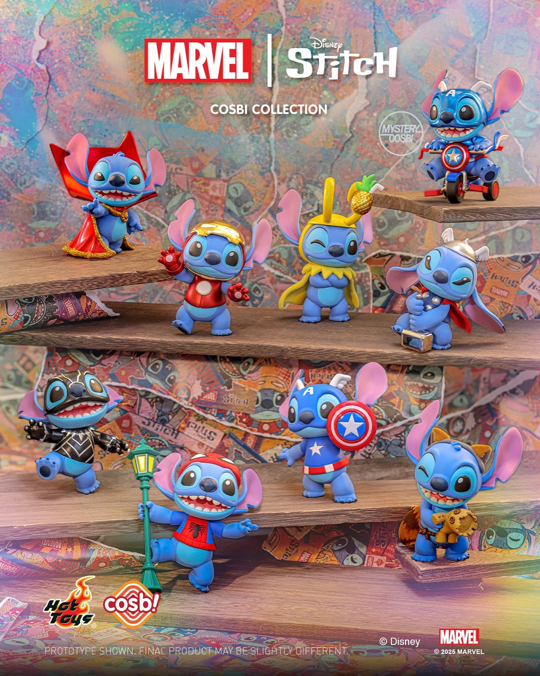 Hot Toys x COSBI Marvel Stitch Blind Box Series – WonderPort