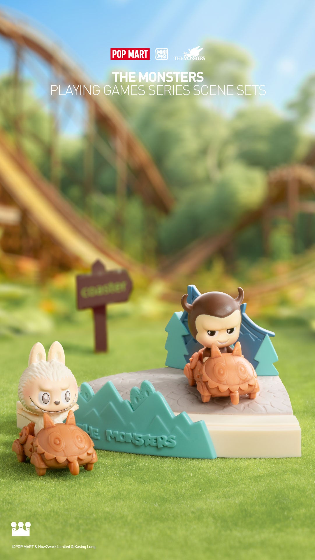 The Monsters Playing Games Series