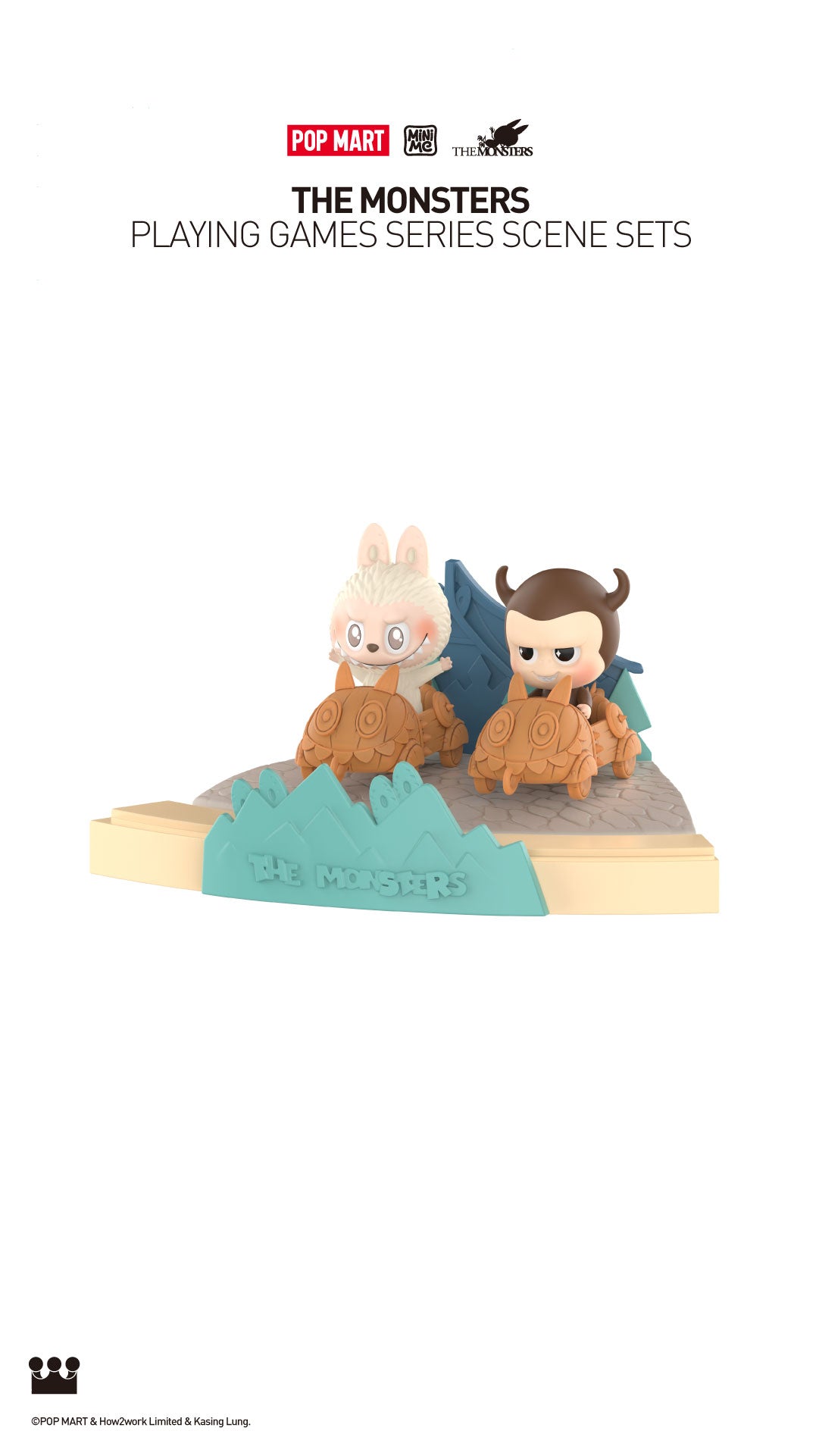 The Monsters Playing Games Series