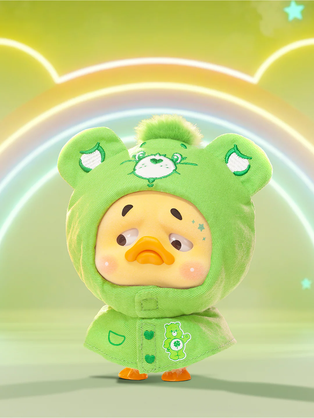 Upset Duck X Care Bears Neon Sweetheart Duck Blind Box Series