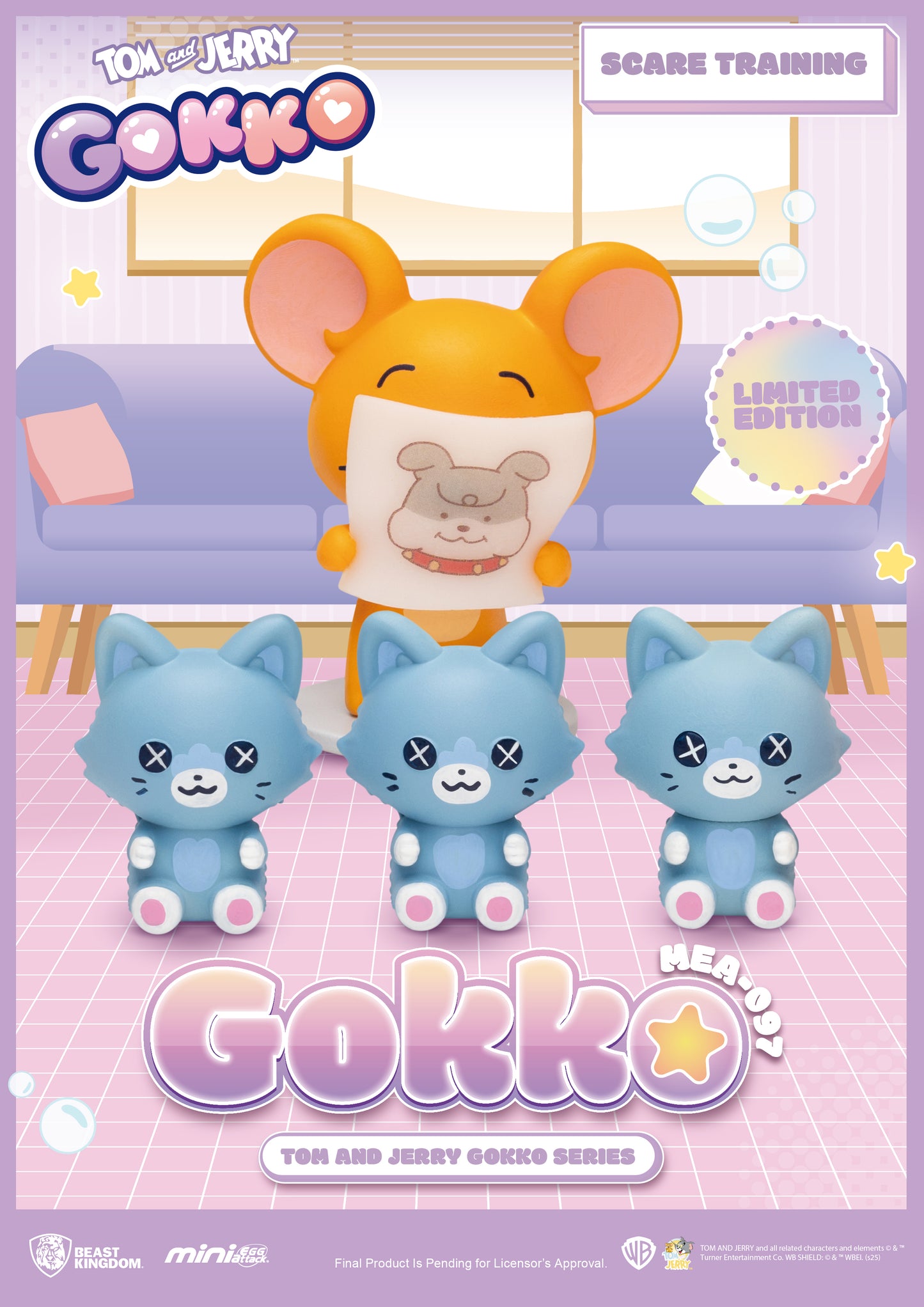 MEA-097 Tom and Jerry Gokko series Blind box set (6 Pcs)