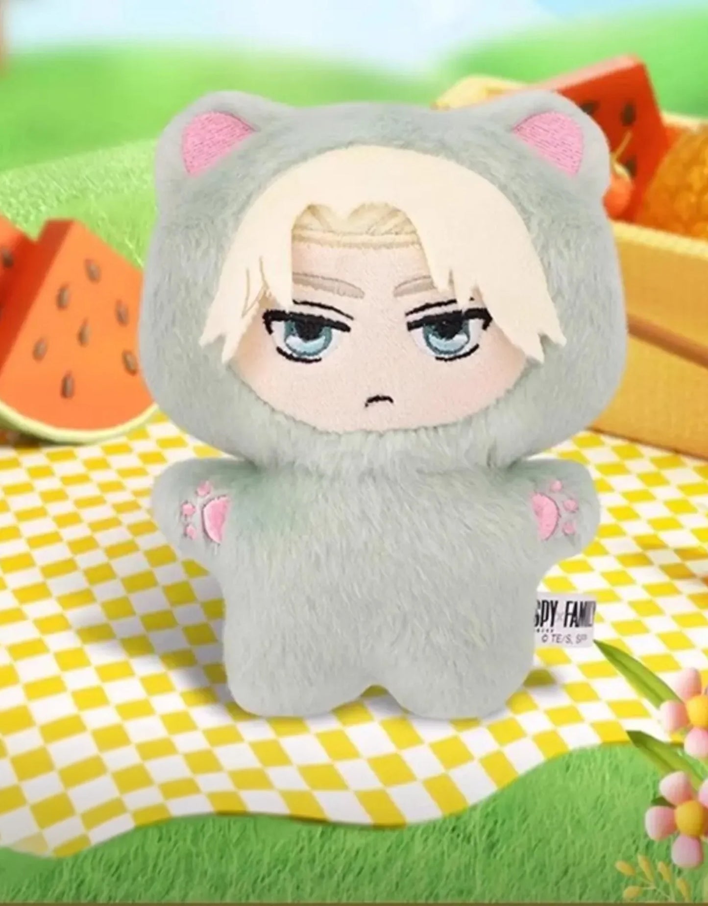 Spy X Family Cat plush keychain Blind box