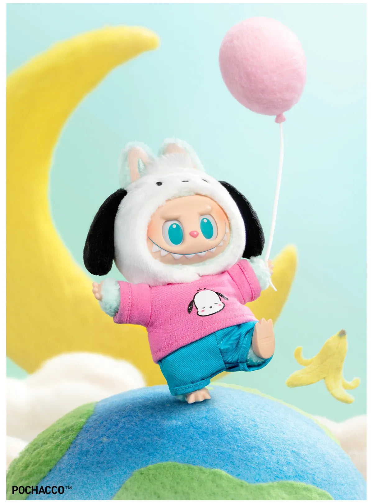 THE MONSTERS X Hello Kitty and Friends Vinyl Plush Pendant Blind Box Series