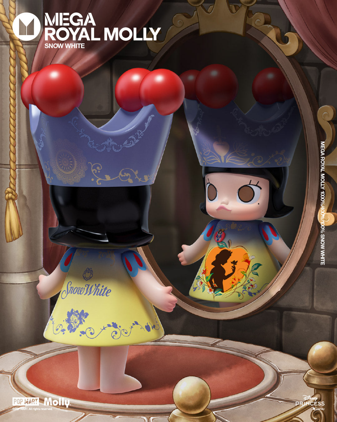 MEGA ROYAL MOLLY 400% Snow White