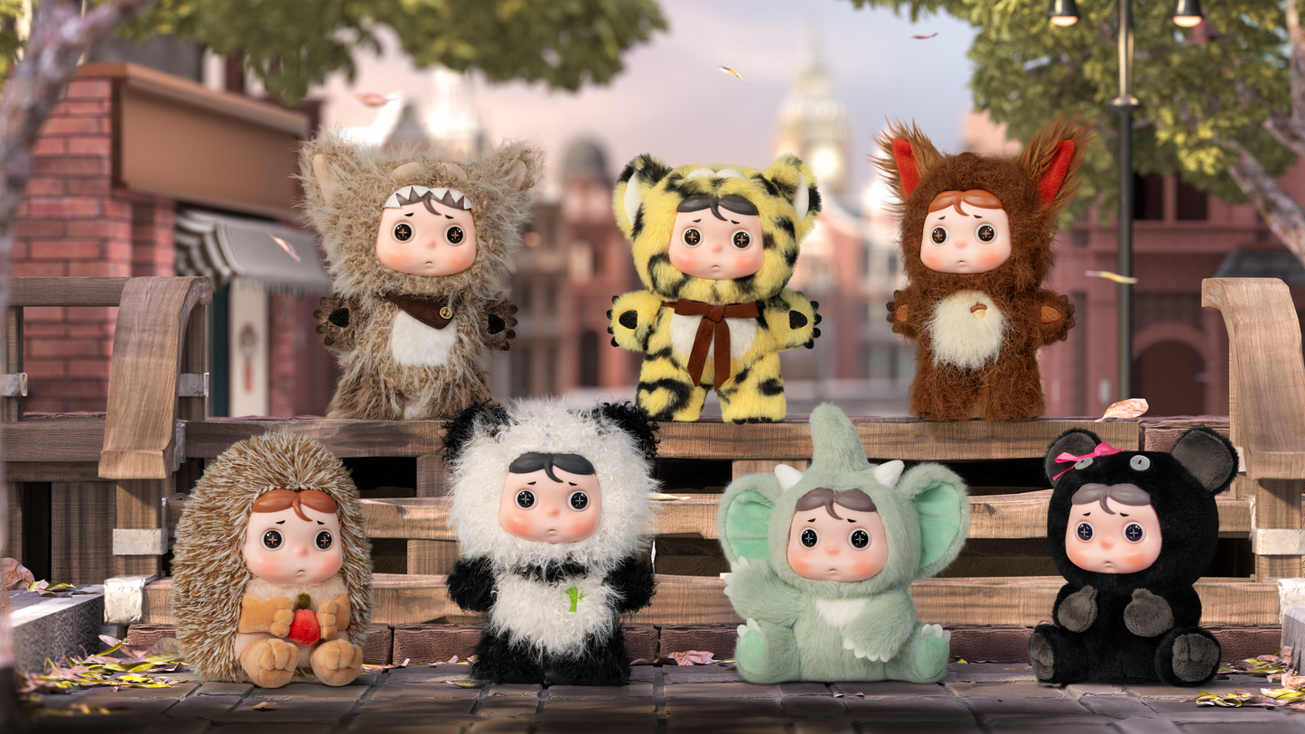 DAZEY FORGOTTEN ZOOTOPIA VINYL PLUSH Blind Box Series