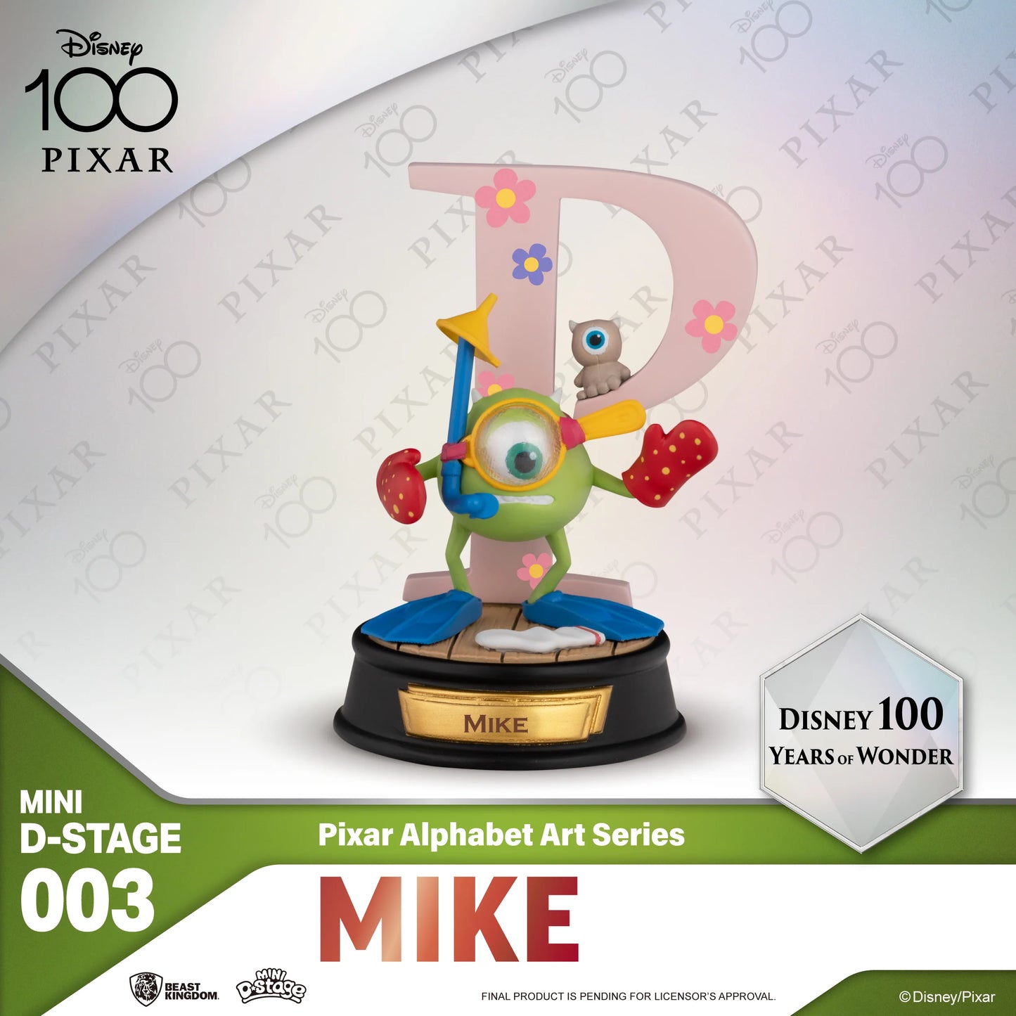 MDS-003- Pixar Alphabet Art Series 6pcs Blind box set (6 pcs)