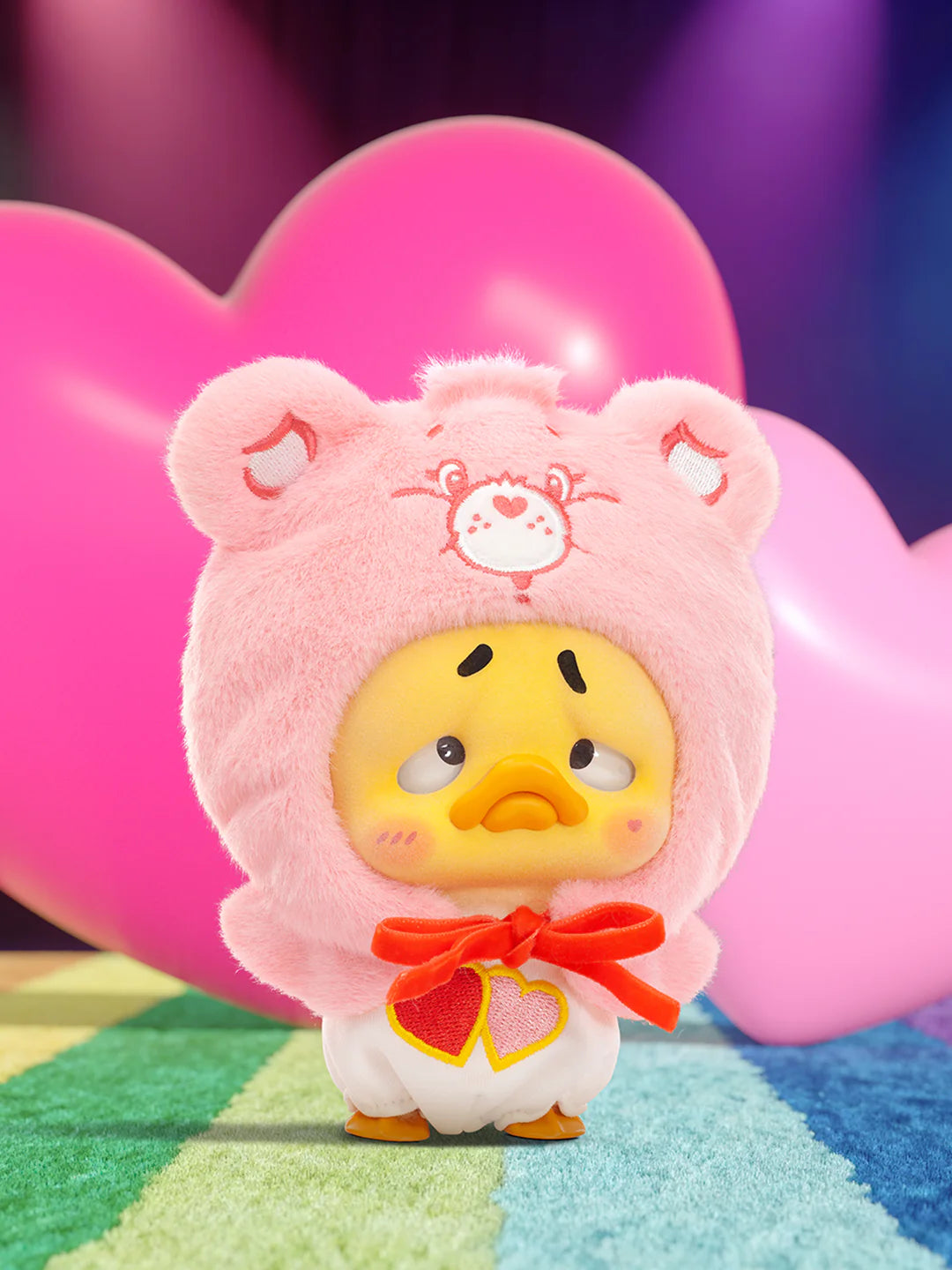 Upset Duck X Care Bears Neon Sweetheart Duck Blind Box Series